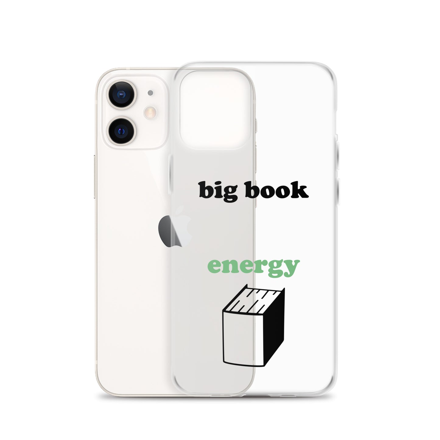 Big Book Energy Clear Case for iPhone®