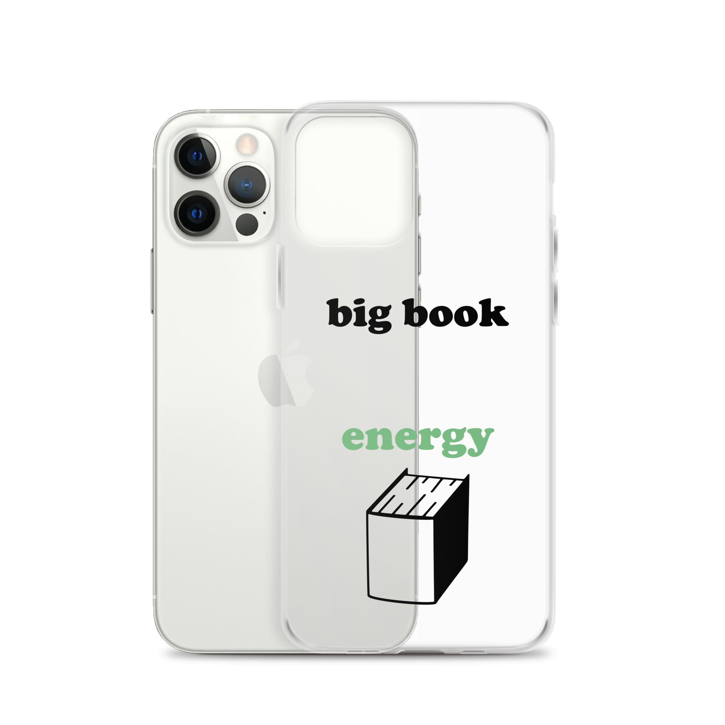 Big Book Energy Clear Case for iPhone®