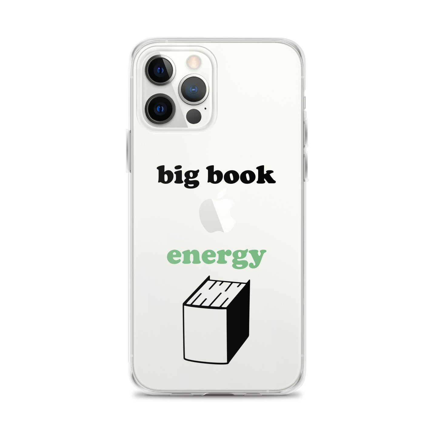 Big Book Energy Clear Case for iPhone®
