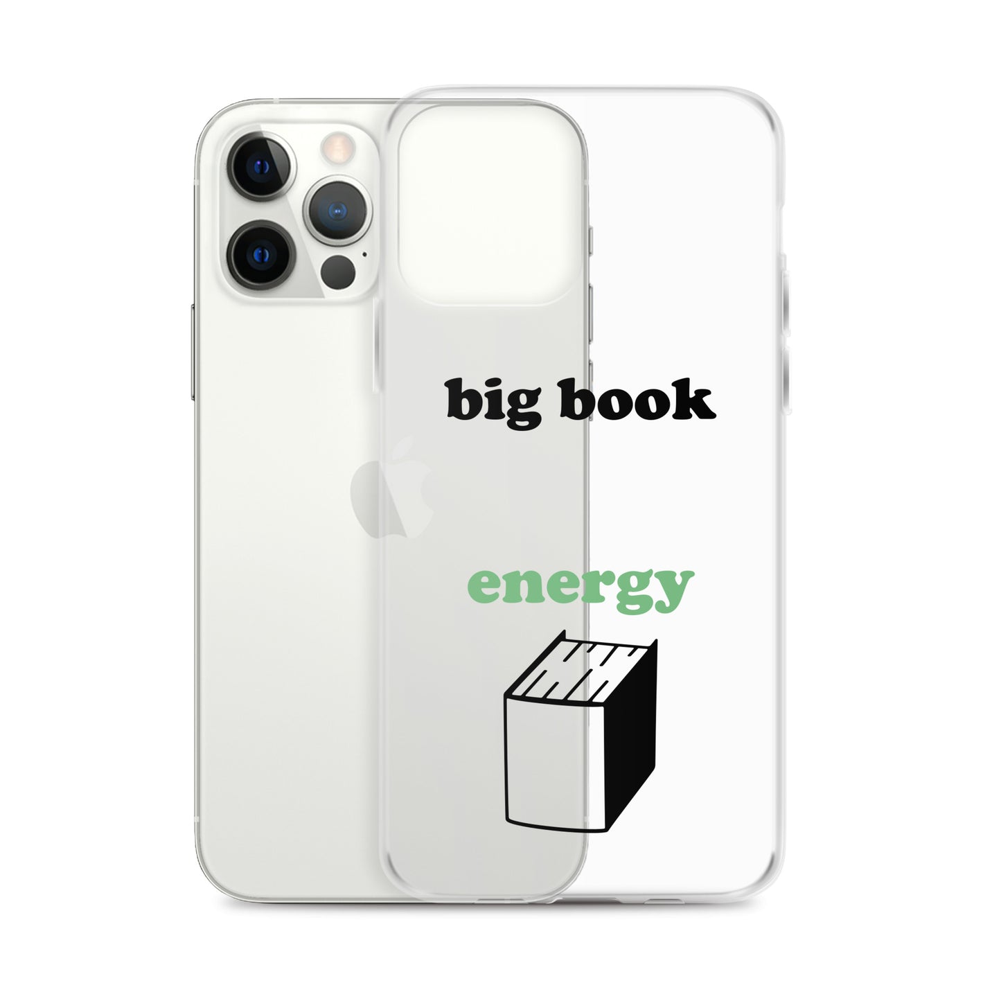 Big Book Energy Clear Case for iPhone®