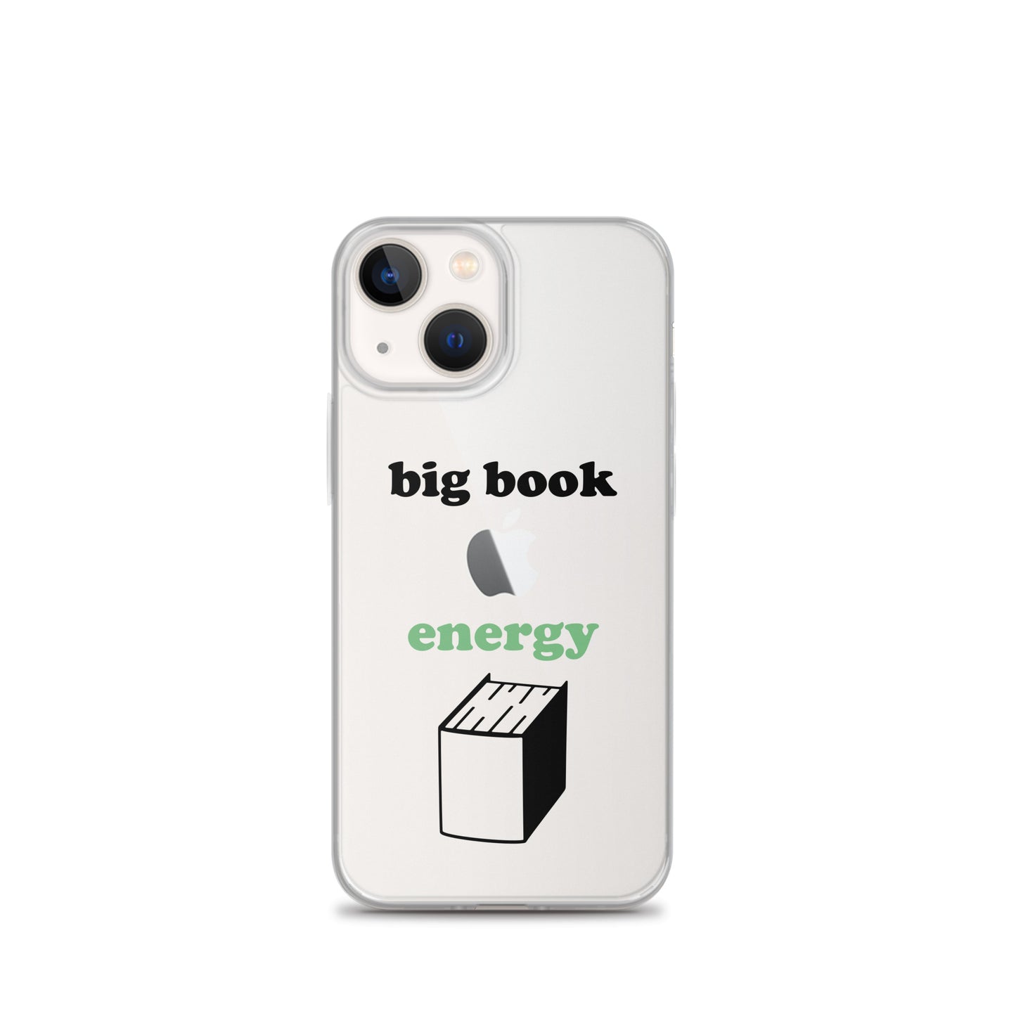 Big Book Energy Clear Case for iPhone®