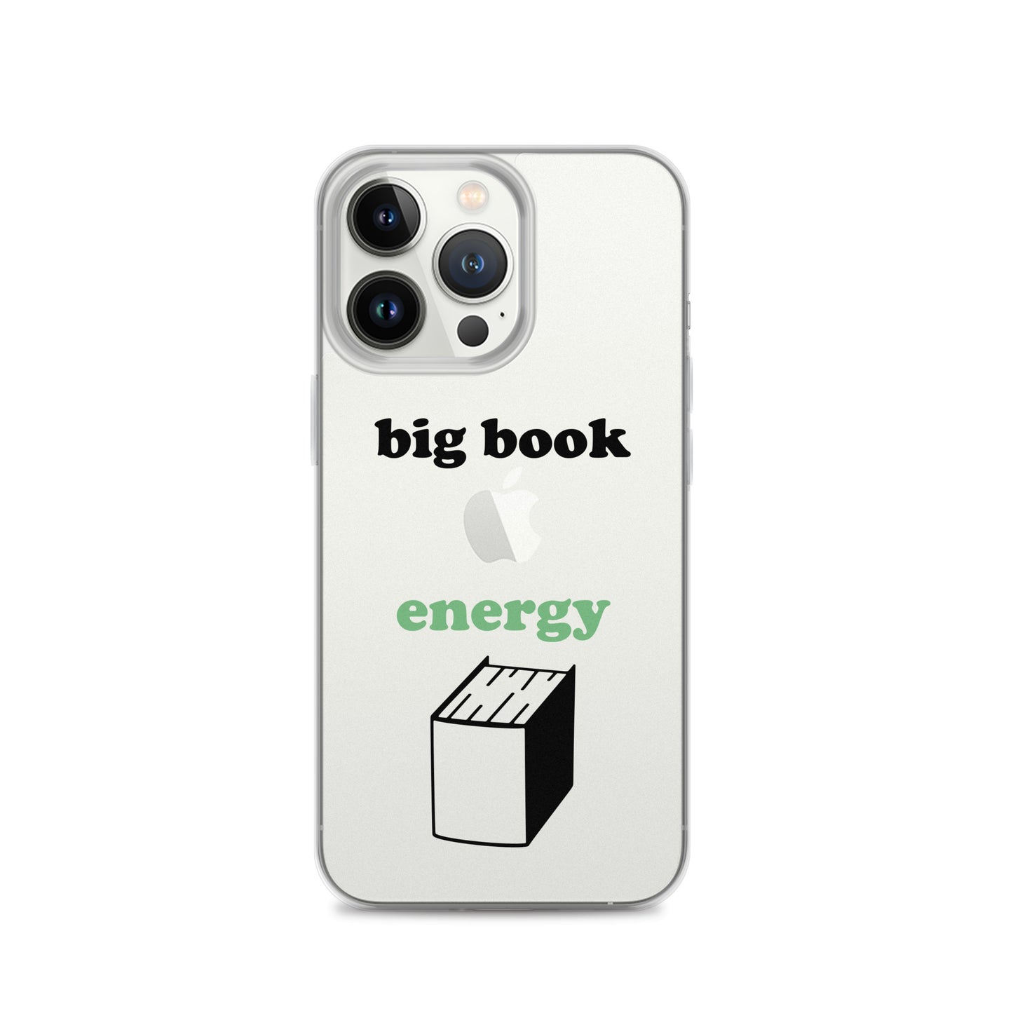 Big Book Energy Clear Case for iPhone®