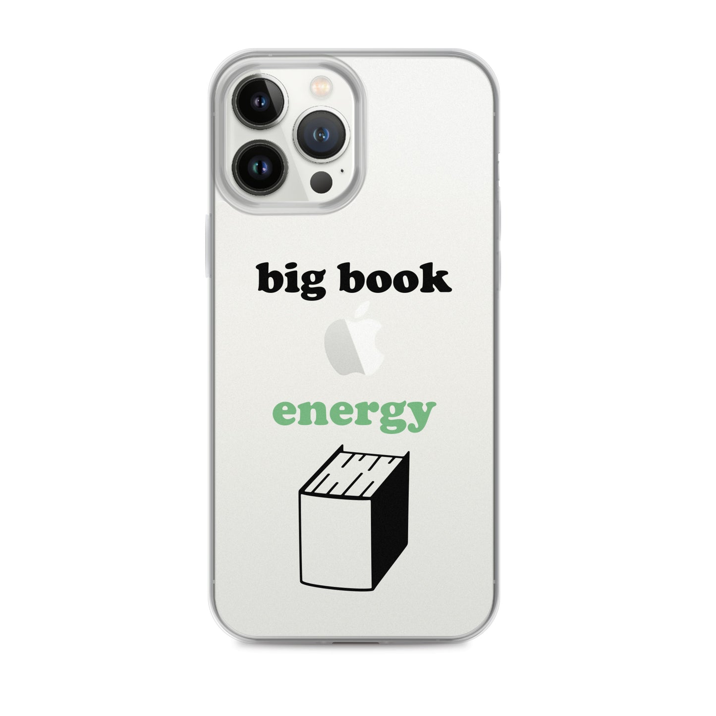 Big Book Energy Clear Case for iPhone®