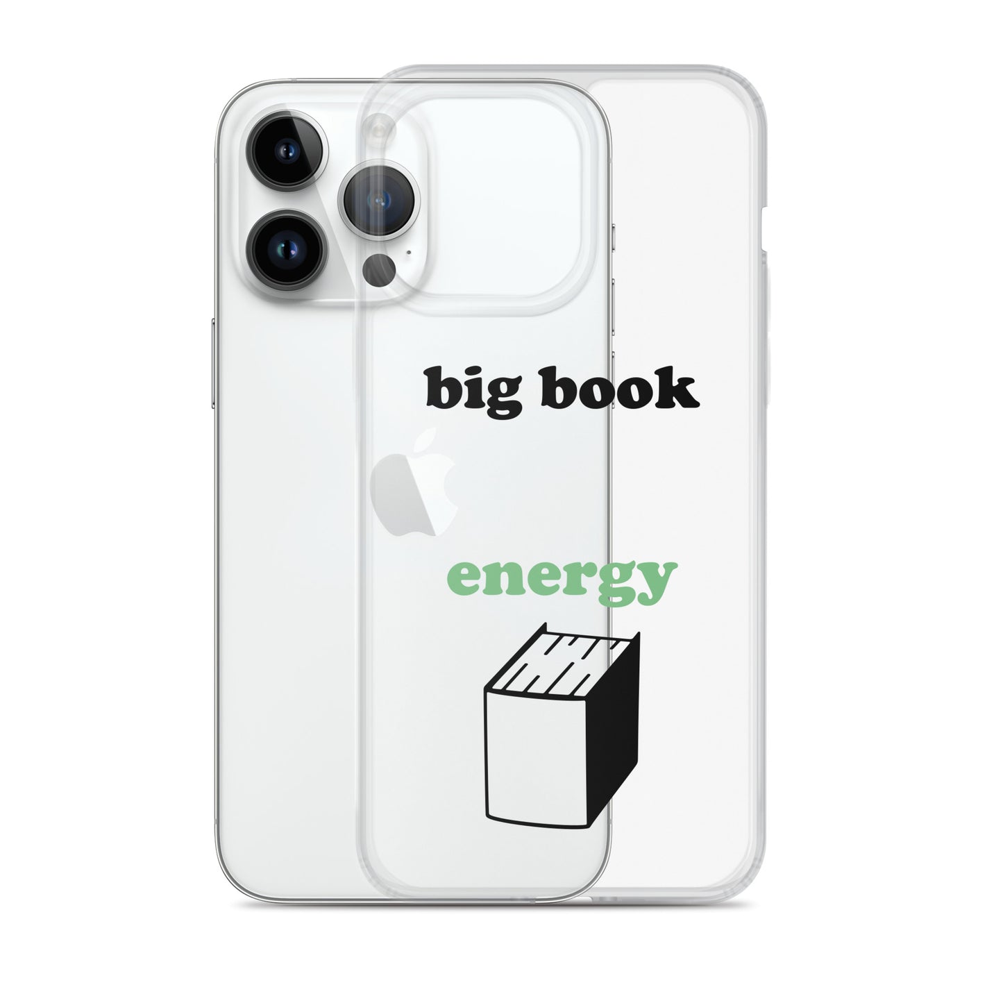 Big Book Energy Clear Case for iPhone®