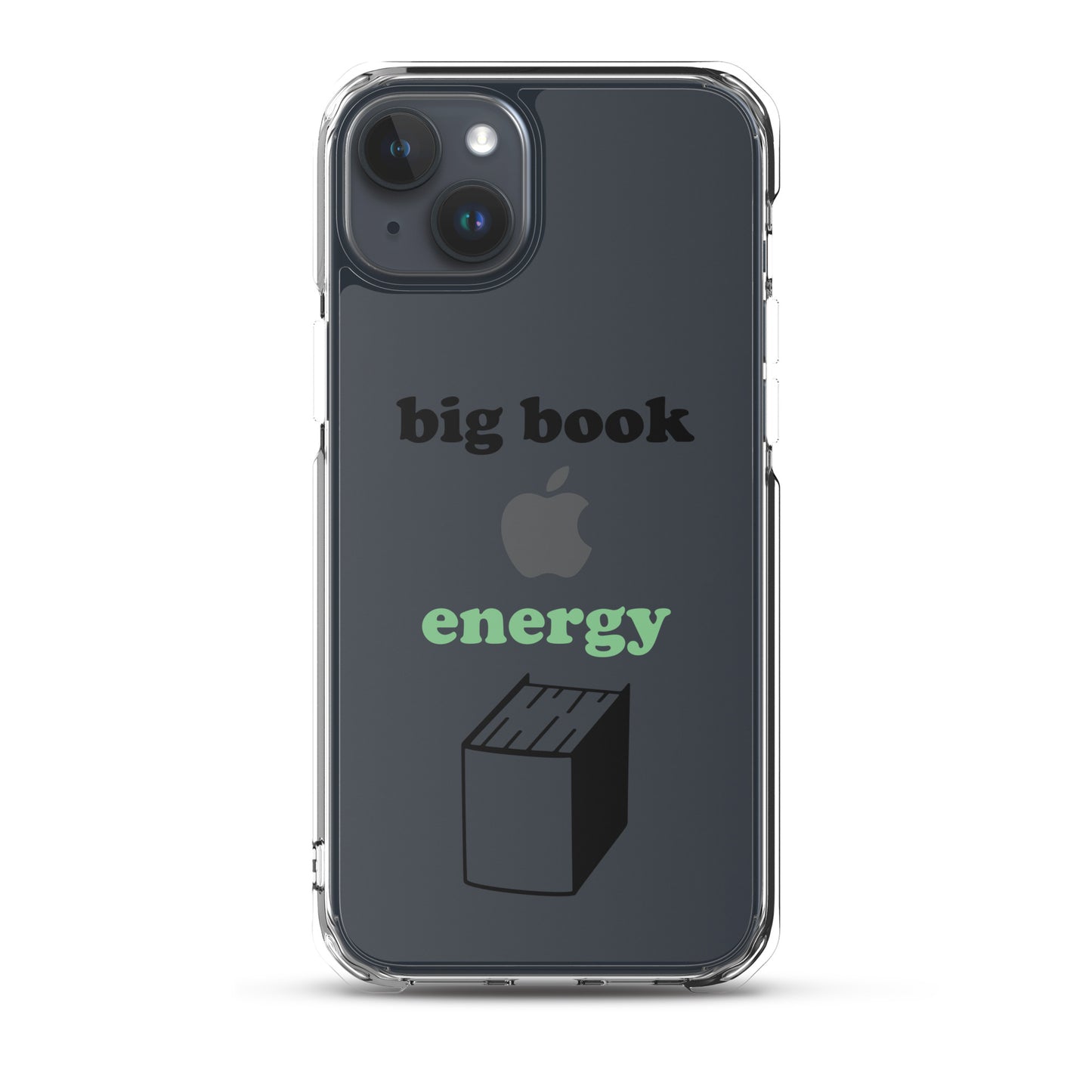 Big Book Energy Clear Case for iPhone®