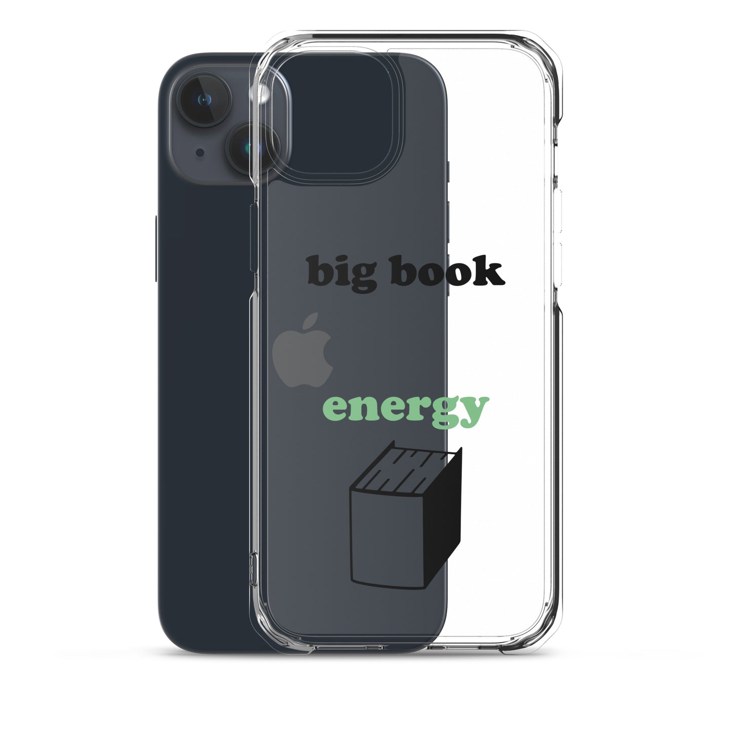 Big Book Energy Clear Case for iPhone®