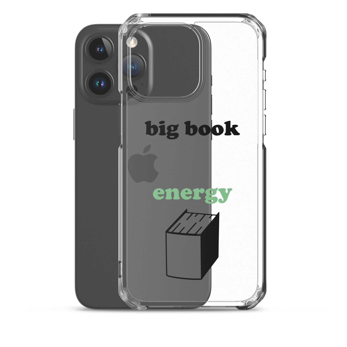 Big Book Energy Clear Case for iPhone®